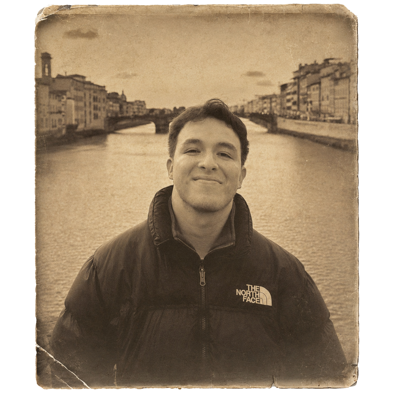 Diego Cerezo in Florence, Italy